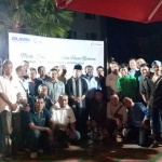 Wartawan yang bertugas di Bojonegoro, Tuban dan Lamongan usai mengikuti buber dengan Pertamina MOR V.