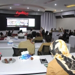 Suasana teleconference. foto: ZAINAL ABIDIN/ HARIAN BANGSA