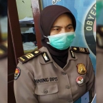 Kasi Humas Polres Pamekasan, AKP Ninig Dyah saat ditemui awak media, Senin (5/12/2022)