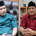 Much Abdul Qodir dan Mujid Riduan. foto: SYUHUD/ BANGSAONLINE