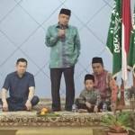 KH Said Aqil Sirodj saat menerima Hary Tanoesoedibjo di Pesantren as