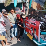 Rombongan Projo se-Jawa Timur saat akan berangkat ke Jakarta. Foto: Ist