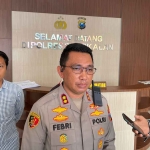 Kapolres Bangkalan, AKBP Febri Isman Jaya, saat memberi keterangan kepada awak media.