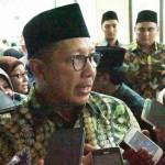 Menteri Agama, Lukman Hakim Saifuddin usai menghadiri 