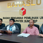 Bawaslu Sumenep saat memberi keterangan pers (dok. RRI)