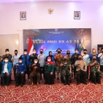 Forkopimda Jatim menghadiri harla PMII ke 62 tahun. 