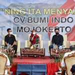 Program Ning Ita Menyapa di pabrik ternak CV. Bumi Indo Kelurahan Kedundung.