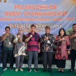 Tim Audit dari KemenPPPA dan Satuan Pendidikan Ramah Anak saat berada di SDN Kranggan I, Kota Mojokerto.