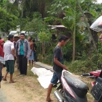 Kondisi korban saat masih berada di TKP. (foto: ist)