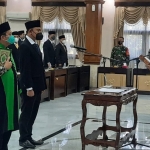 DPRD Kabupaten Tuban saat melantik Imam Sutiono sebagai Wakil Ketua DPRD