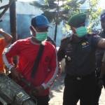 Tim fogging dengan di dampinggi Dandim 0816 Letkol Arh Bambang Utomo, Ketua Forwas Hidayat S.A (Nanang Ichwan/BangsaOnline)