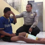 Aripin, buron setahun ketemu upin ipin, apa gak? foto: humas polres