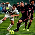 Elche Ketika melawan Real Madrid Tahun Lalu