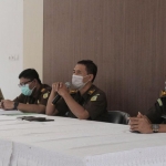 Kejari Jember saat monitoring dan evaluasi Program Jaga Desa di Kecamatan Sumberjambe, Senin (29/11).