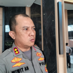 Kapolres Blitar AKBP Wiwit Adisatria saat memberi keterangan