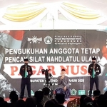 Ikatan Pencak Silat Pagar Nusa Nahdlatul Ulama (IPSPN-NU) Kabupaten Bojonegoro resmi dikukuhkan di Kompleks Kantor PCNU tepatnya di Kampus IAI-UNU Sunan Giri Bojonegoro, Minggu (27/9).