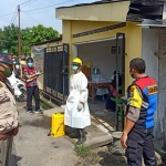 Posko Satgas Penanggulangan Covid-19 Desa Dukuh, Kecamatan Ngadiluwih, Kabupaten Kediri. (foto: ist)