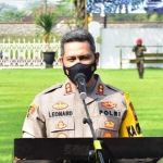 Kapolres Blitar, AKBP Leonard M Sinambela.