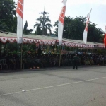 Suasana doa bersama Nusantara Bersatu di Kabupaten Sumenep. foto: RAHMATULLAH/ BANGSAONLINE