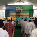 Suasana musyawarah warga Nahdlatul Ulama di Desa Rejoagung, Kecamatan Ngoro, Jombang. Foto: AAN AMRULLOH/BANGSAONLINE