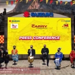 Launching New Carry Pick Up yang dilakukan secara virtual.