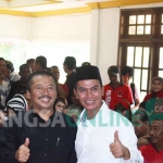 MH. Said Abdullah saat mendampingi Bambang DH di Pilgub 2013 silam. foto: DIDI ROSADI/ BANGSAONLINE
