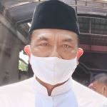 KSP Moeldoko saat berada di rumah masa kecilnya di Desa Pesing, Kecamatan Purwoasri Kabupaten Kediri sebelum menuju ke IAIN Kediri dan Ponpes Lirboyo Kota Kediri. foto: MUJI HARJITA/ BANGSAONLINE