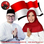 Gambar Hanindhito Himawan Pramono dan Dewi Mariya Ulfa yang sudah tersebar di media sosial.