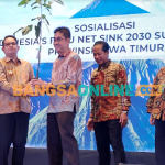 Pj Gubernur Jawa Timur Adhy Karyono saat membuka Sosialisasi SUB Nasional Indonesia