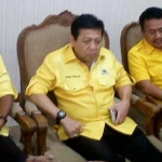 Ketua Umum DPP partai Golkar, Setya Novanto saat agenda Golkar di Jatim beberapa waktu lalu.