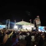 Kegiatan Sukolilo Bersholawat yang digelar oleh Pemdes Sukolilo, Tuban, dalam memeringati HUT ke-78 Republik Indonesia.