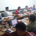 Suasana hearing Raperda tentang Ketertiban Umum.