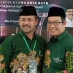 Ketua Tanfidziyah PCNU kota Batu, H. Nur Rochmad paling kanan.