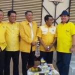 Hasan Irsyad anggota DPRD Provinsi,  Setiyono Wali Kota Pasuruan, Drs. Udik Djamuantoro, IR anggota DPRD Pasuruan, Misbakhun anggota DPR RI dan Fredy anggota DPRD Provinsi