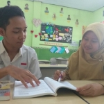 Akhmad Rizal saat proses pendidikan.