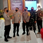 Pisah kenal Kapolres Probolinggo Kota, AKBP RM Jauhari, yang digantikan oleh AKBP Wadi Sa