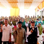 Para narasumber dalam sosialisasi dan KIE Program Bangga Kencana saat foto bersama.