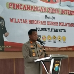 Kapolres Blitar Kota, AKBP Argo Wiyono.