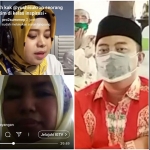 Dr. Maskur Hidayat (Ketua PN Bangkalan) dan Hakim Yuklayushi saat Kelas Inspirasi, Senin (30/6/2020).