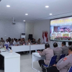 Kegiatan audit kinerja Itwasum secara daring di Polres Ngawi