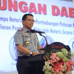 Kepala Kanwil Kemenkumham Jatim, Heni Yuwono, saat memberi sambutan.