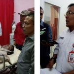 Ir. Chairul Sjariftartila Sjafii, Assisten III Setda Kota Batu (foto kanan). Tampak Wali Kota Eddy Rumpoko bersama jajaran SKPD kota Batu mendampingi jenazah korban saat di RS. 