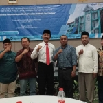 Wakil Bupati Pamekasan, RB Fattah Yasin, saat membuka workshop Pentahelix Networking yang digelar Prodi Agribisnis Universitas Trunojoyo Madura.