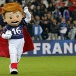 Maskot Euro 2016 yang diberi nama Super Victor.