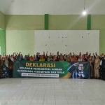 Pendamping korban kekerasan terhadap perempuan dan anak di Kabupaten Pasuruan saat deklarasi dukungan untuk Gus Muhaimin maju Pilpres 2024.
