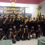 Foto bersama usai pelantikan Granat Kota/Kabupaten Pasuruan.