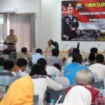 Kapolresta Sidoarjo Kombes Pol Zain Dwi Nugroho ketika memberi arahan