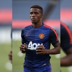 Wilfried Zaha saat masih membela Manchester United.