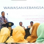 Ketua JPM Joko Tingkir, Suisno, saat menyampaikan materi kebangsaan. 