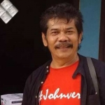 Anggota paguyuban Pasar Minulyo Pacitan, John Vera Tampubolon.